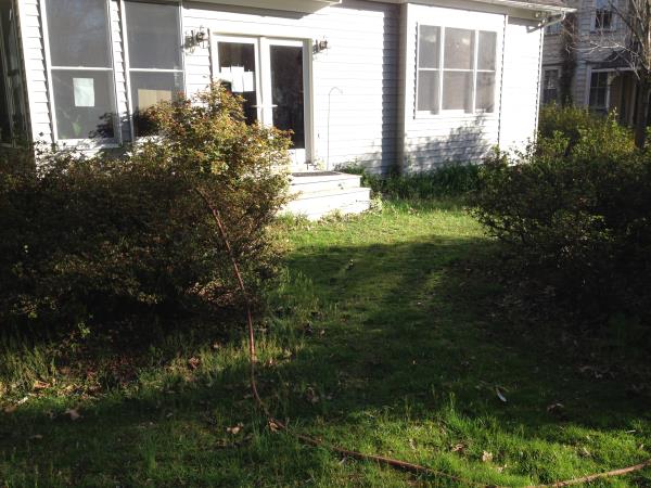 These photos show some work before and after and some minor alterations