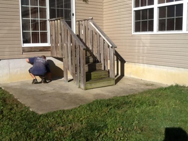 These photos show some work before and after and some minor alterations